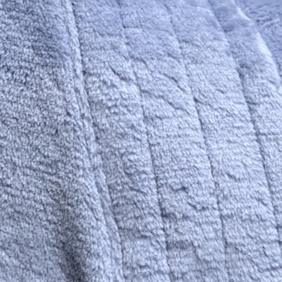 LANDSEND Wms PETITE Cozy Plush Long Fleece Robe - Picture 2 of 3